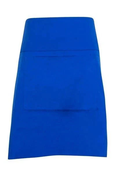 Short Waist Apron - 100% cotton canvas - kustomteamwear.com