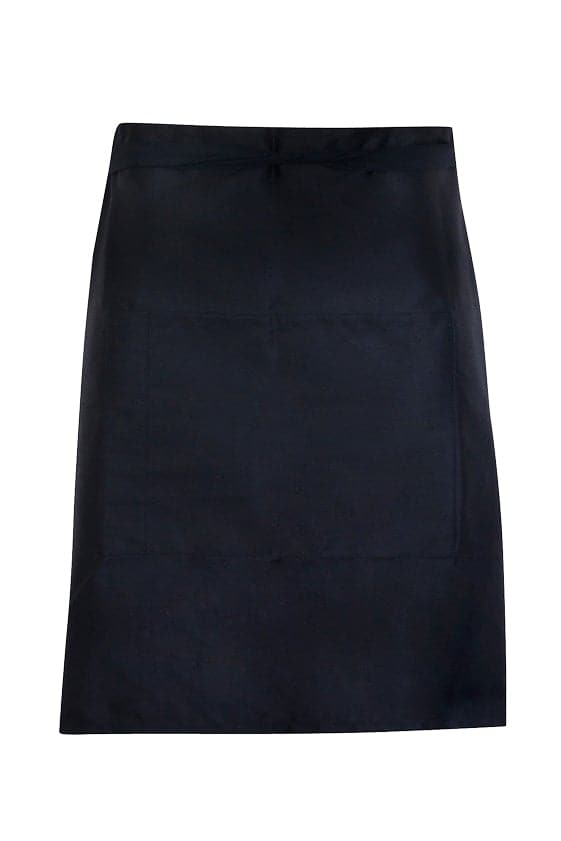 Short Waist Apron - 100% cotton canvas - kustomteamwear.com