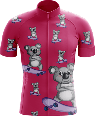 Skater Koala Cycling Jerseys - fungear.com.au