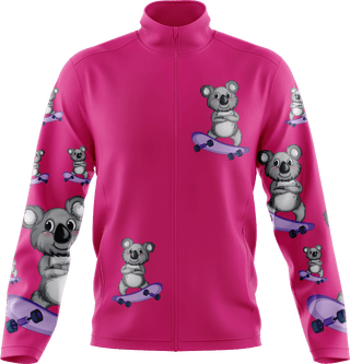 Skater Koala Full Zip Track Jacket - fungear.com.au