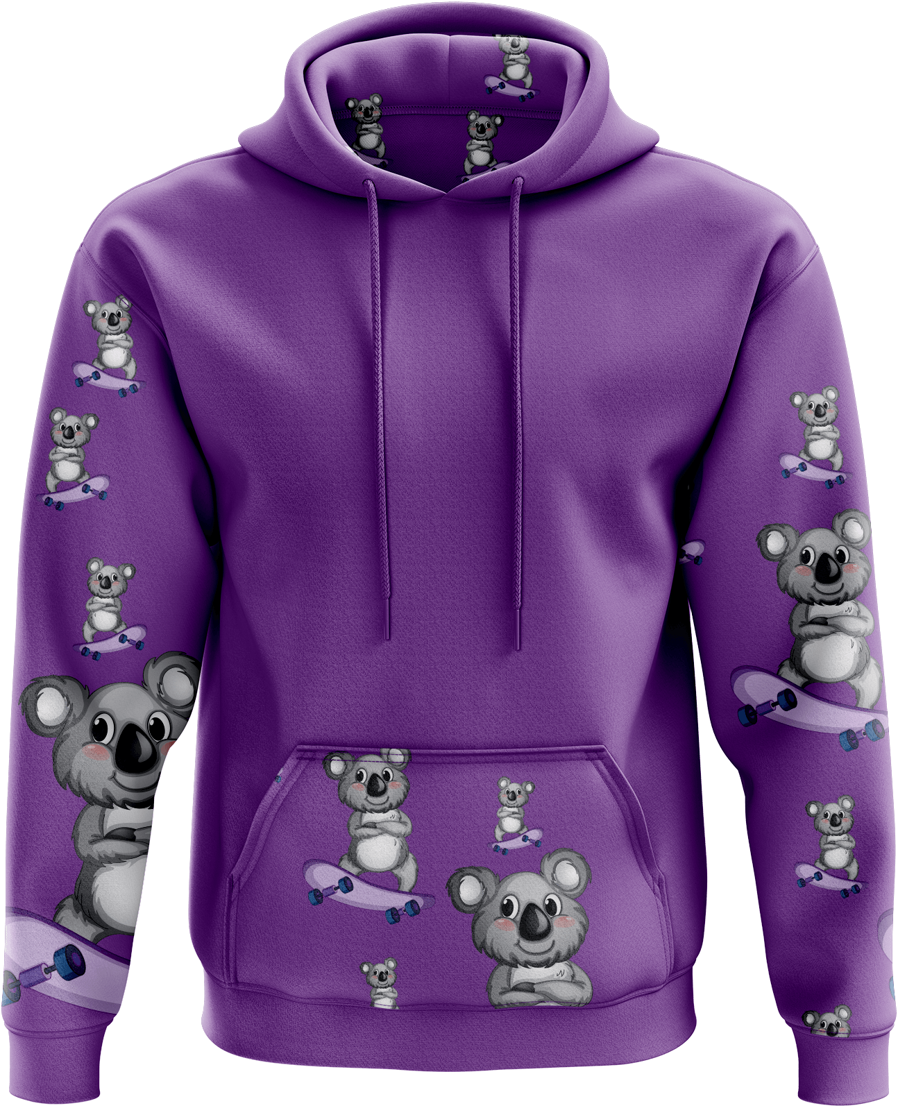 Skater Koala Hoodies - fungear.com.au