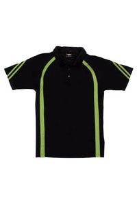 Sports Polo - Polyester Micro Mesh Short Sleeve - kustomteamwear.com