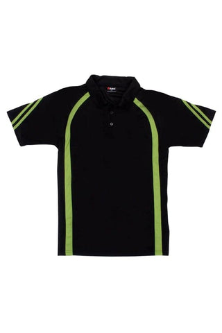 Sports Polo - Polyester Micro Mesh Short Sleeve - kustomteamwear.com
