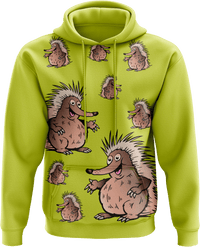 Spunky Echidna Hoodies - fungear.com.au