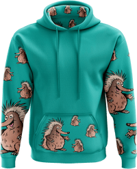 Spunky Echidna Hoodies - fungear.com.au