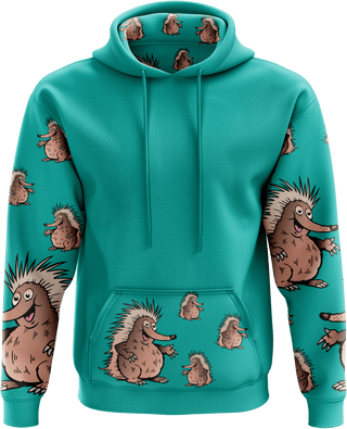 Spunky Echidna Hoodies - fungear.com.au