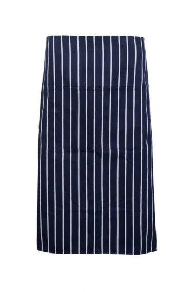 Striped Apron - Full-waist - kustomteamwear.com