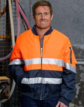 SW16A Hi Vis Two Tone Flying Jacket With 3M Tapes