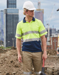SW17A Hi Vis S/S Safety Polo 3M Tapes
