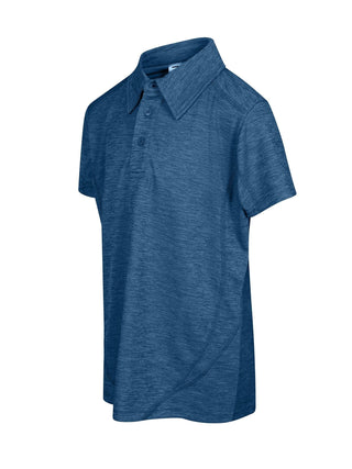 SWEAT-WICKING KID'S ACCELERATOR POLO - kustomteamwear.com