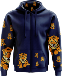 Tuff Tiger Full Zip Hoodies Jacket - fungear.com.au