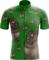 Wally Wombat Cycling Jerseys - fungear.com.au