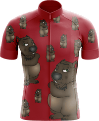 Wally Wombat Cycling Jerseys - fungear.com.au