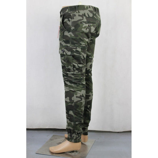 1739# CUFFED STRETCH CAMO PANTS - kustomteamwear.com
