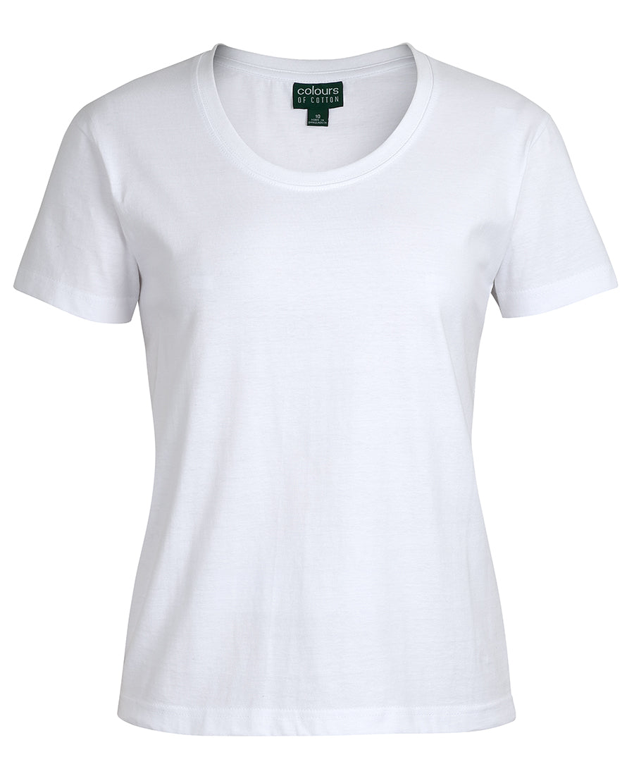 C OF C LADIES COMFORT CREW NECK TEE