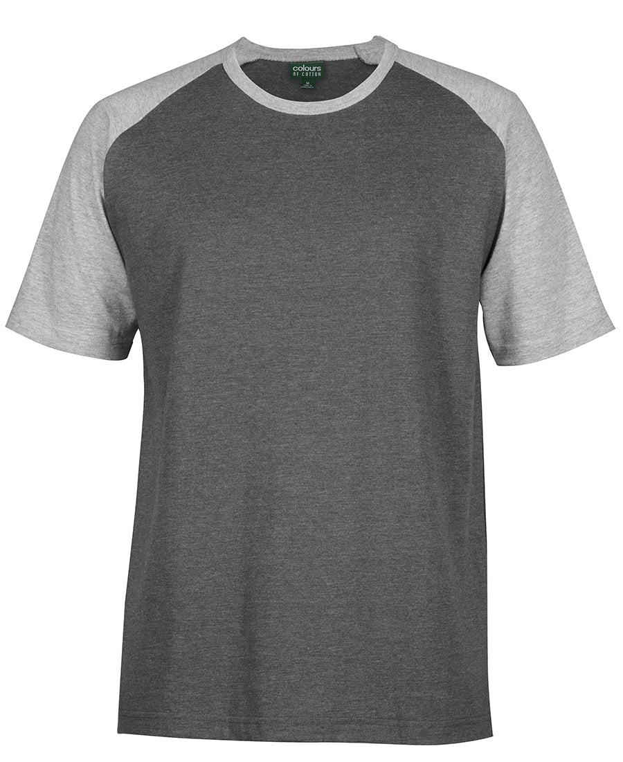 C OF C TWO TONE TEE