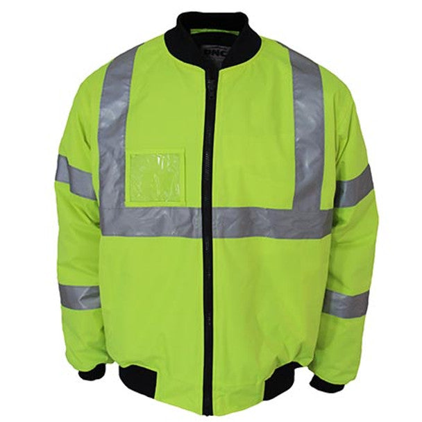 HiVis "X" back flying jacket Biomotion tape