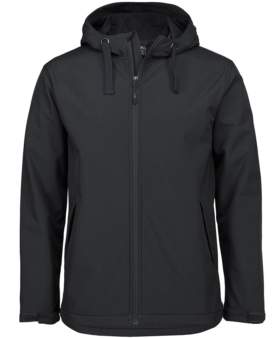 PODIUM THREE LAYER HOODED SOFTSHELL JACKET