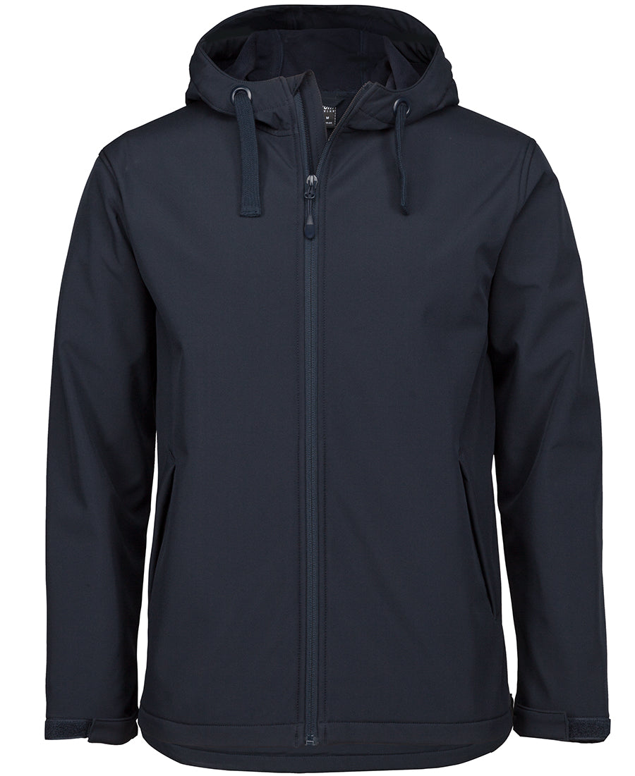 PODIUM THREE LAYER HOODED SOFTSHELL JACKET