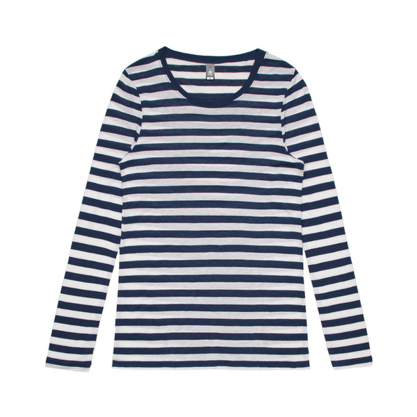 4027 FINE STRIPE LONG SLEEVE