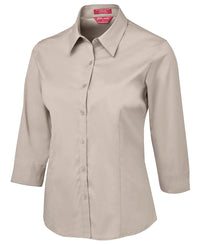 JB's LADIES URBAN 3/4 POPLIN SHIRT