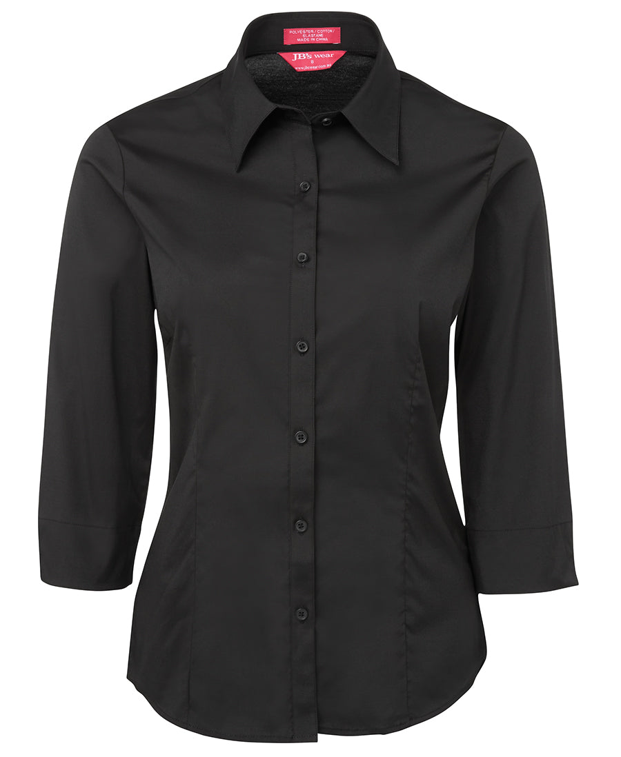 JB's LADIES URBAN 3/4 POPLIN SHIRT