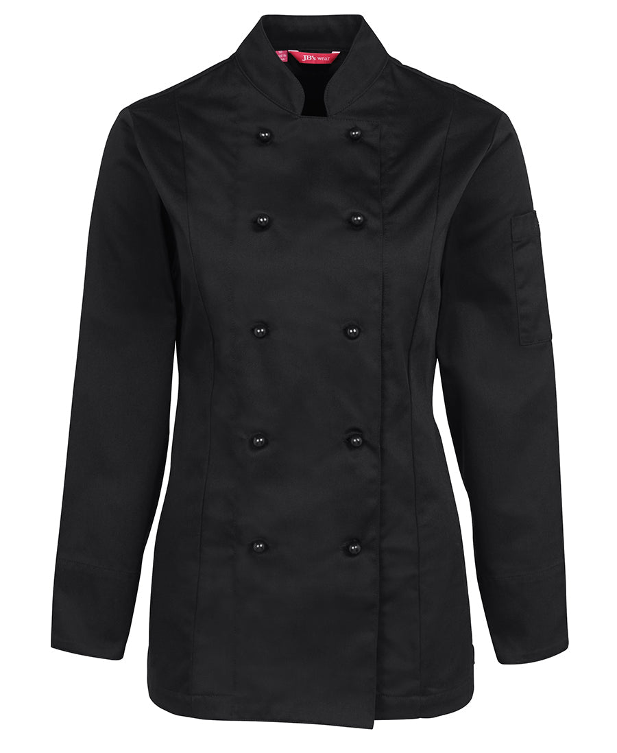 JB's LADIES L/S CHEF'S JACKET