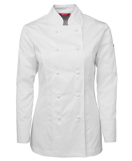 JB's LADIES L/S CHEF'S JACKET