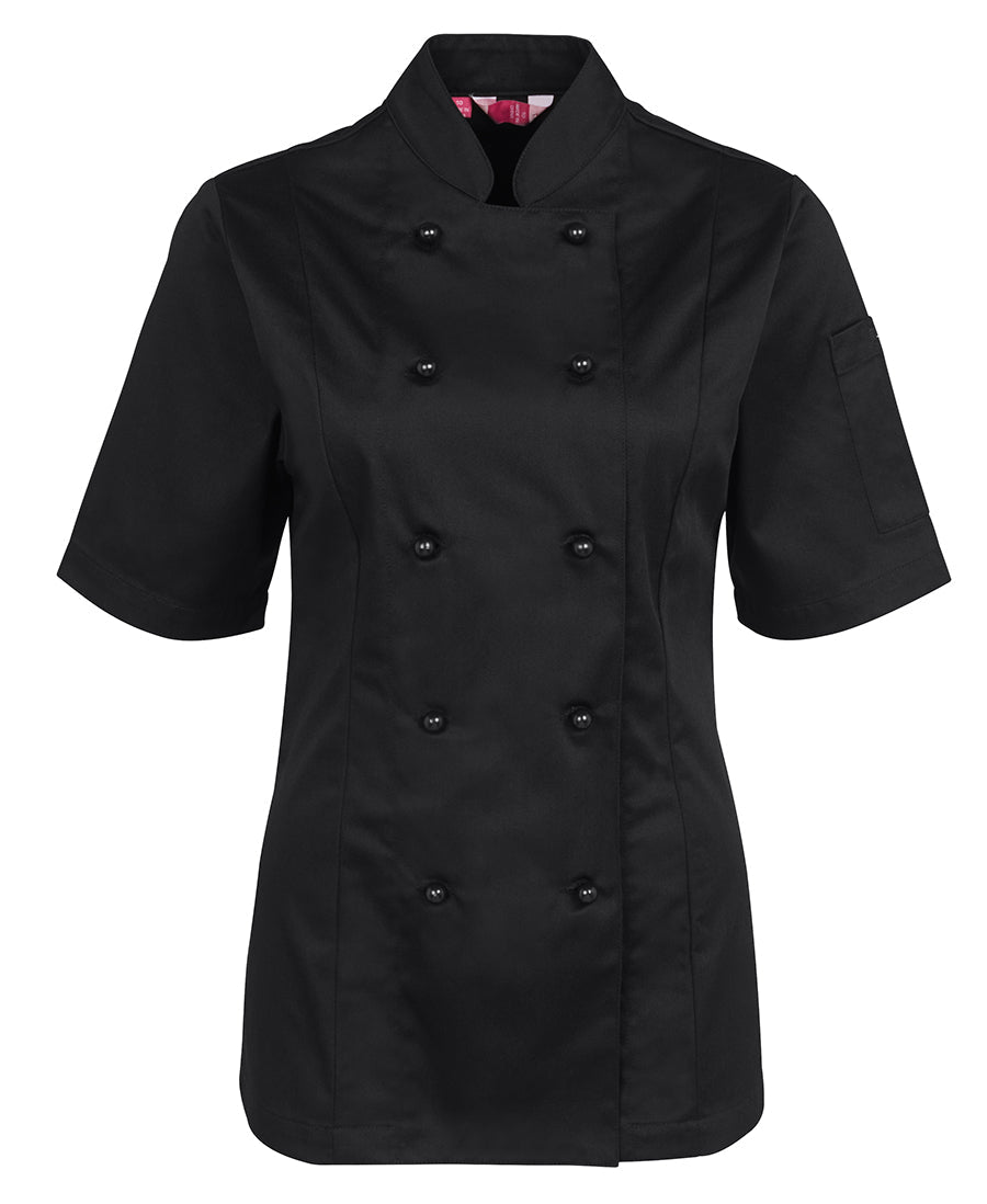 JB's LADIES S/S CHEF'S JACKET