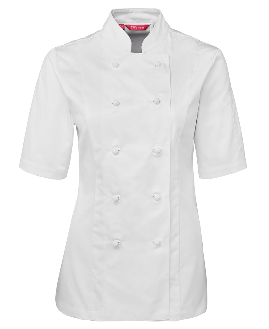 JB's LADIES S/S CHEF'S JACKET