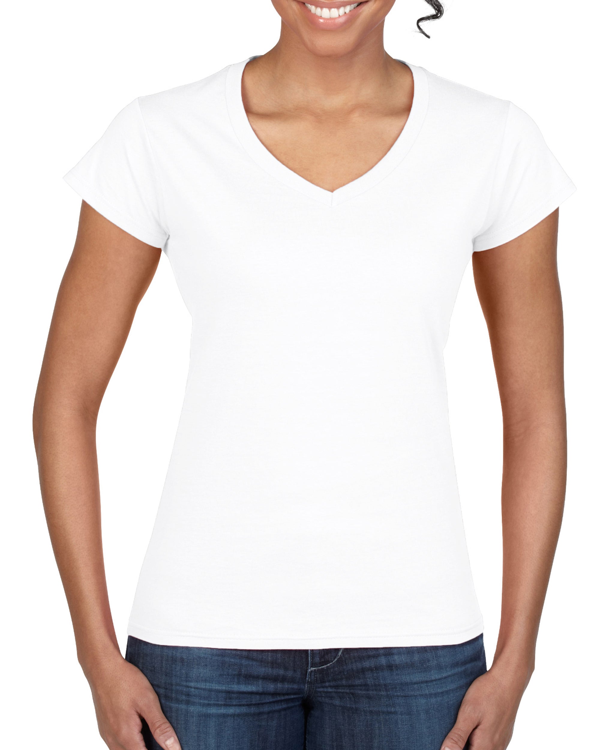 Softstyle Ladies' V-Neck T-Shirt