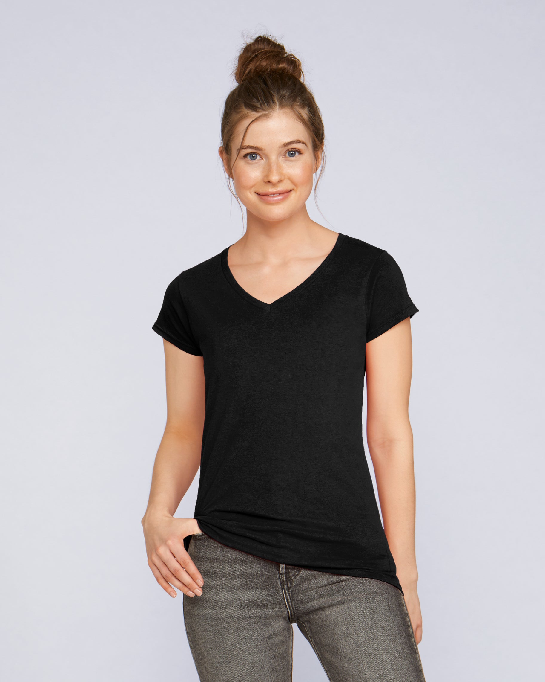 Softstyle Ladies' V-Neck T-Shirt