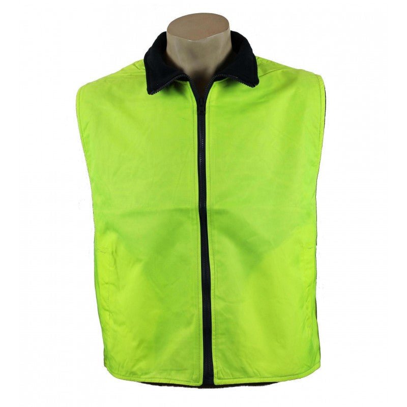 6539# HI VIS REVERSIBLE VEST - kustomteamwear.com