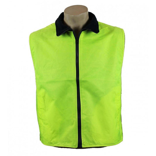 6539# HI VIS REVERSIBLE VEST - kustomteamwear.com