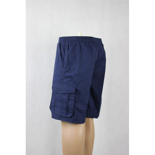 6933# ELASTIC WAIST CARGO SHORTS - kustomteamwear.com