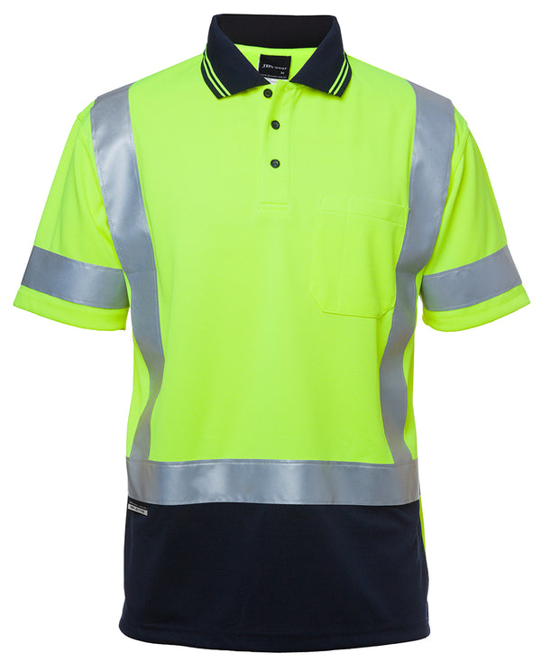 JB's S/S D+N H PATTERN BIOMOTION TRAD POLO