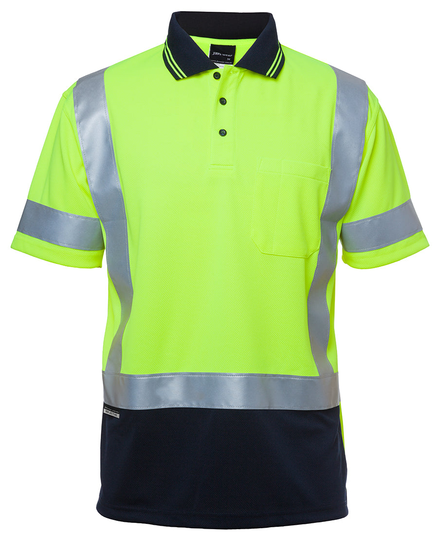 JB's S/S D+N H PATTERN BIOMOTION TRAD POLO
