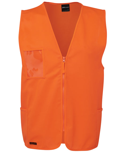 JB's HV ZIP SAFETY VEST