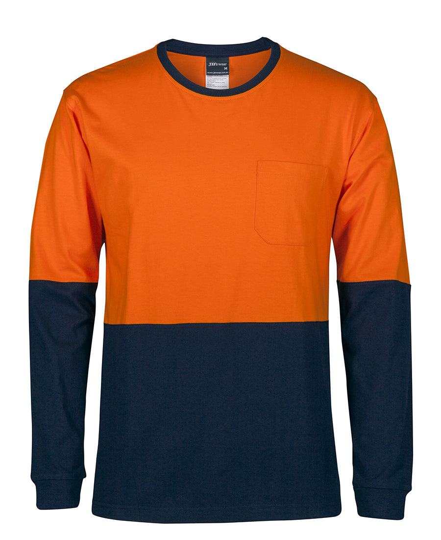 JB's HV L/S CREW NECK COTTON T-SHIRT
