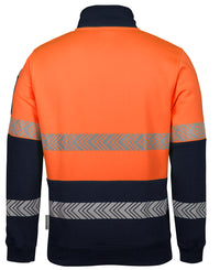 JB's HV 1/2 ZIP SEGMENTED TAPE FLEECY