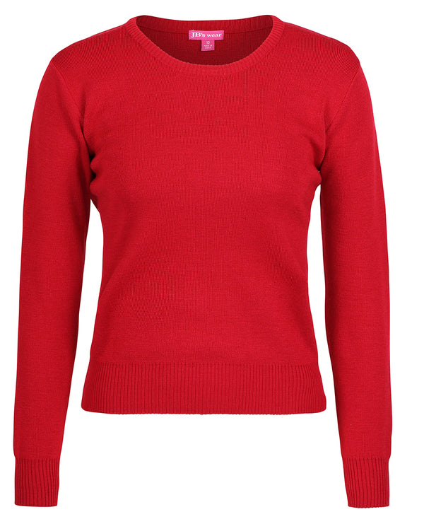 JB's LADIES CORPORATE CREW NECK JUMPER