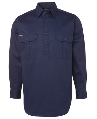 JB's CLOSE FRONT L/S WORK SHIRT