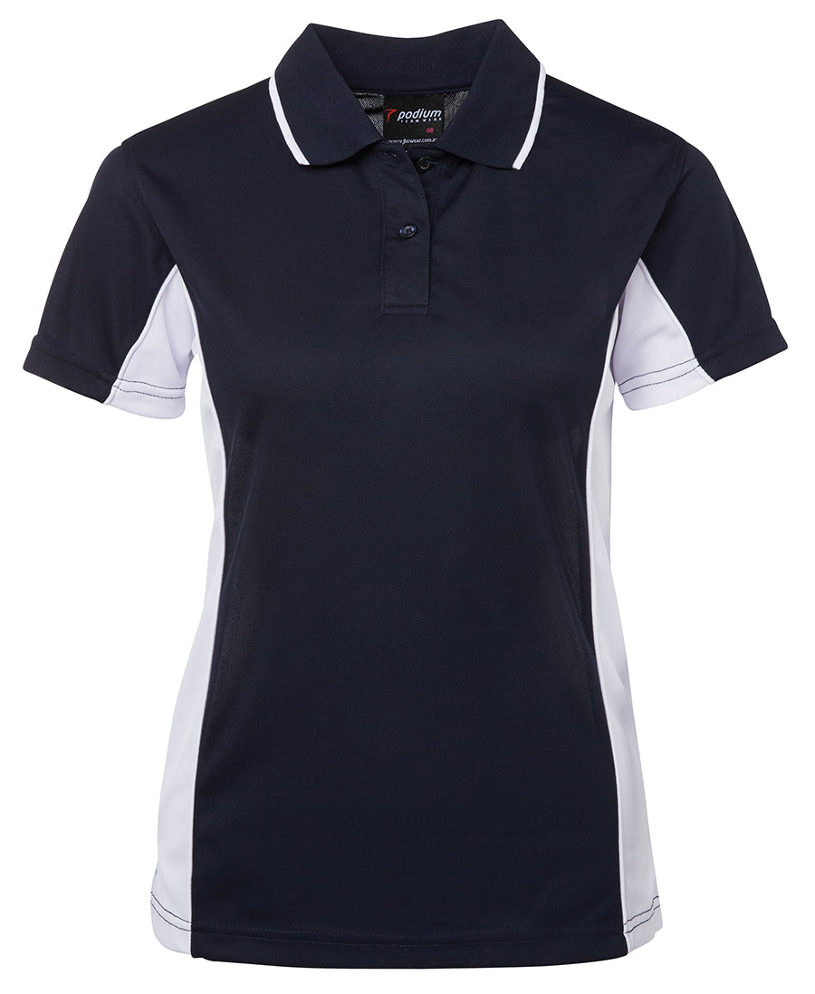 PODIUM LADIES CONTRAST POLO