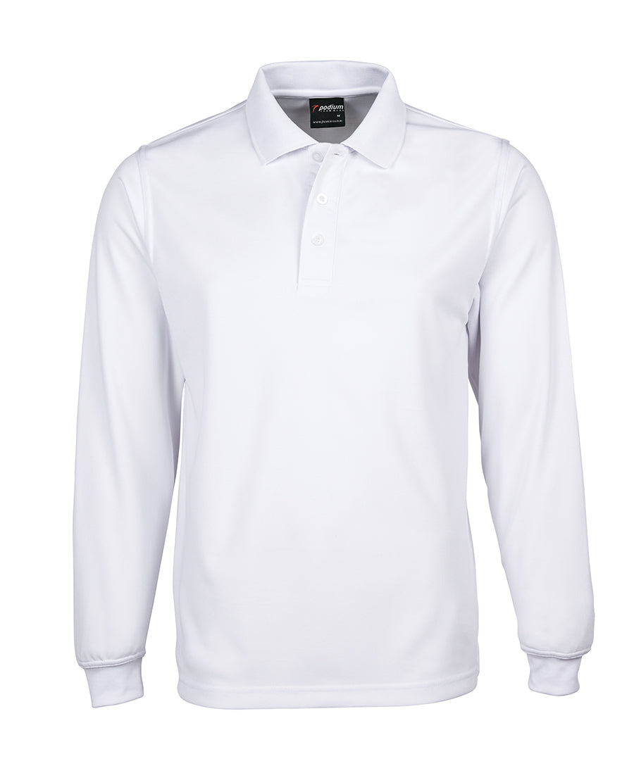 PODIUM L/S POLY POLO