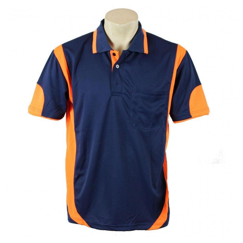 9060# HI VIS & WORK S/S POLO SHIRT - kustomteamwear.com