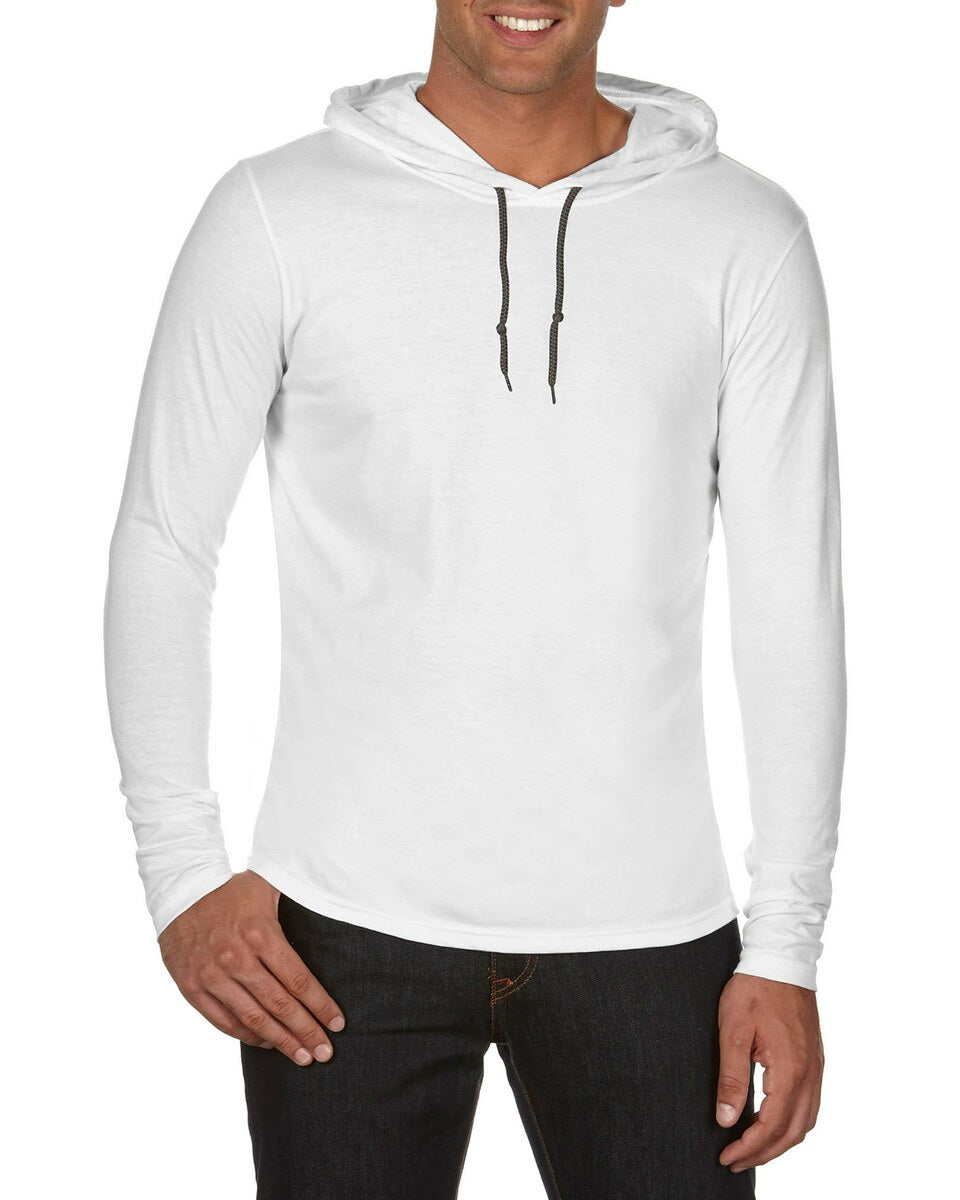 Softstyle Adult Long Sleeve Hooded T-Shirt