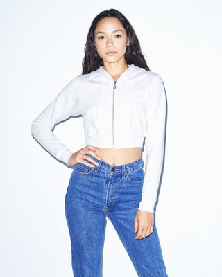 BC Womens Cropped Zip Hoodie
