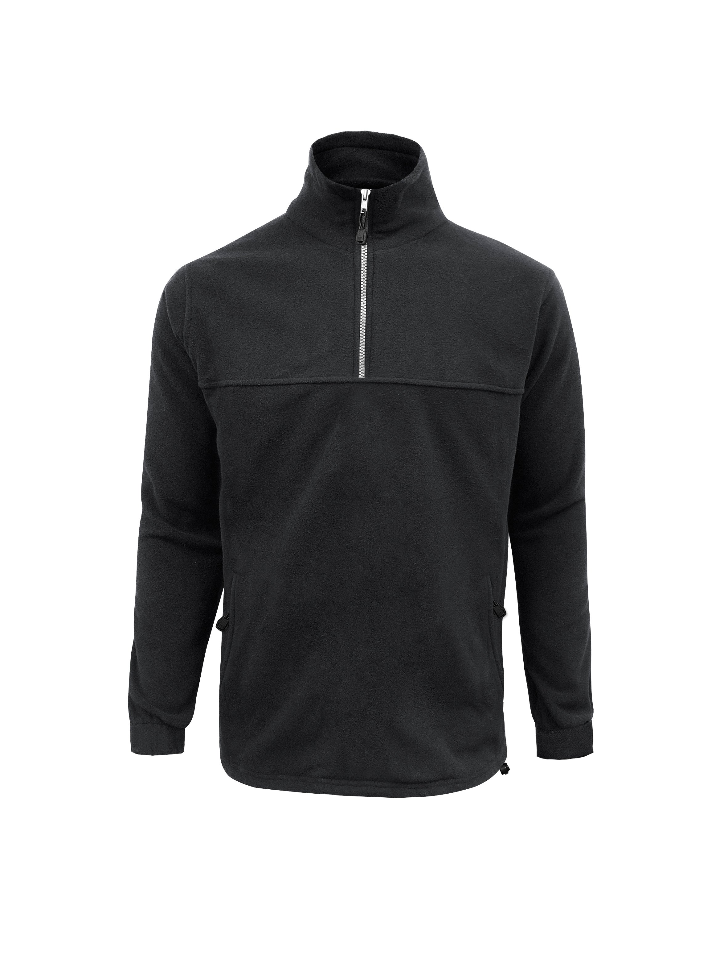 Mens Heavy Weight 1/2 Zip Winter Fleece