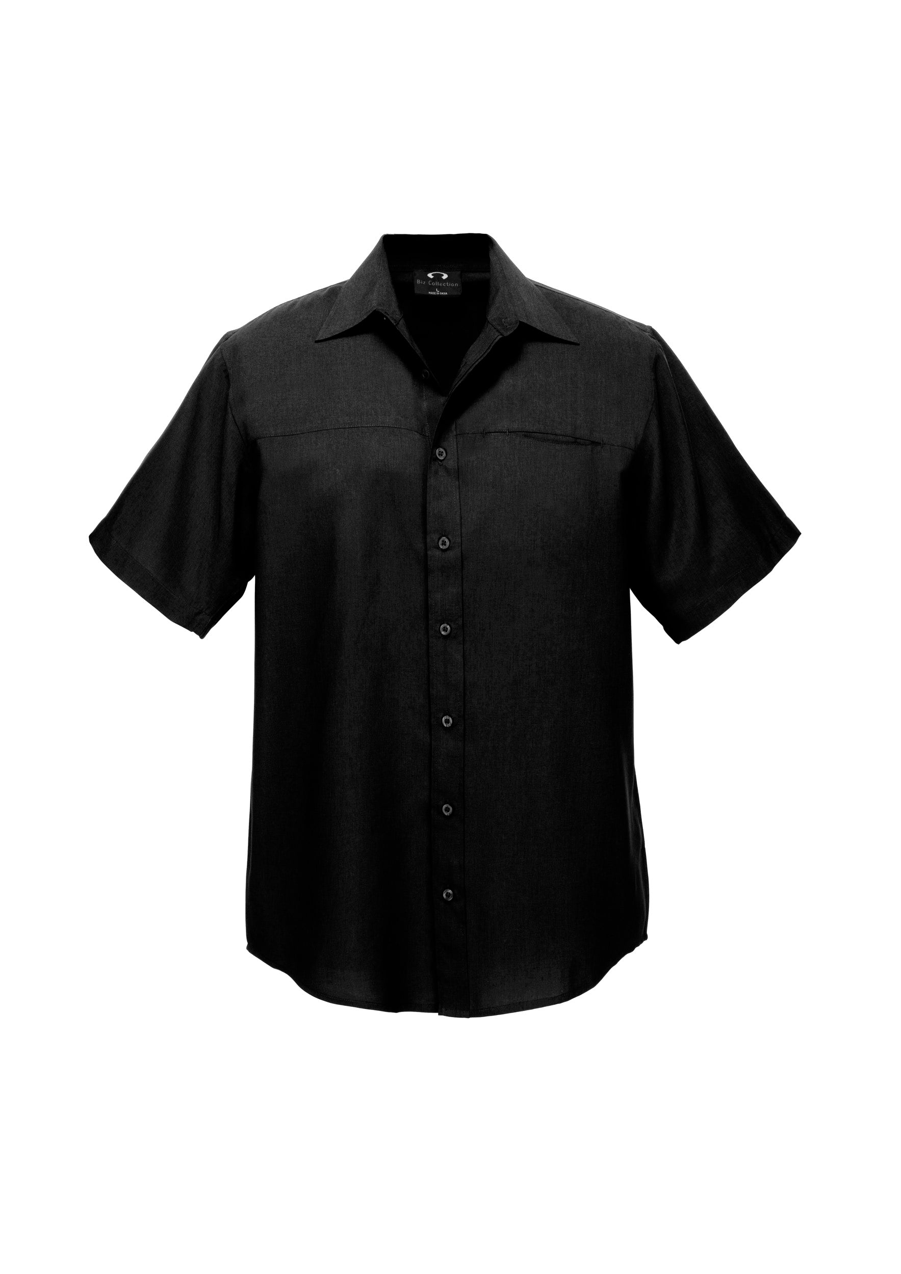 Mens Plain Oasis Short Sleeve Shirt