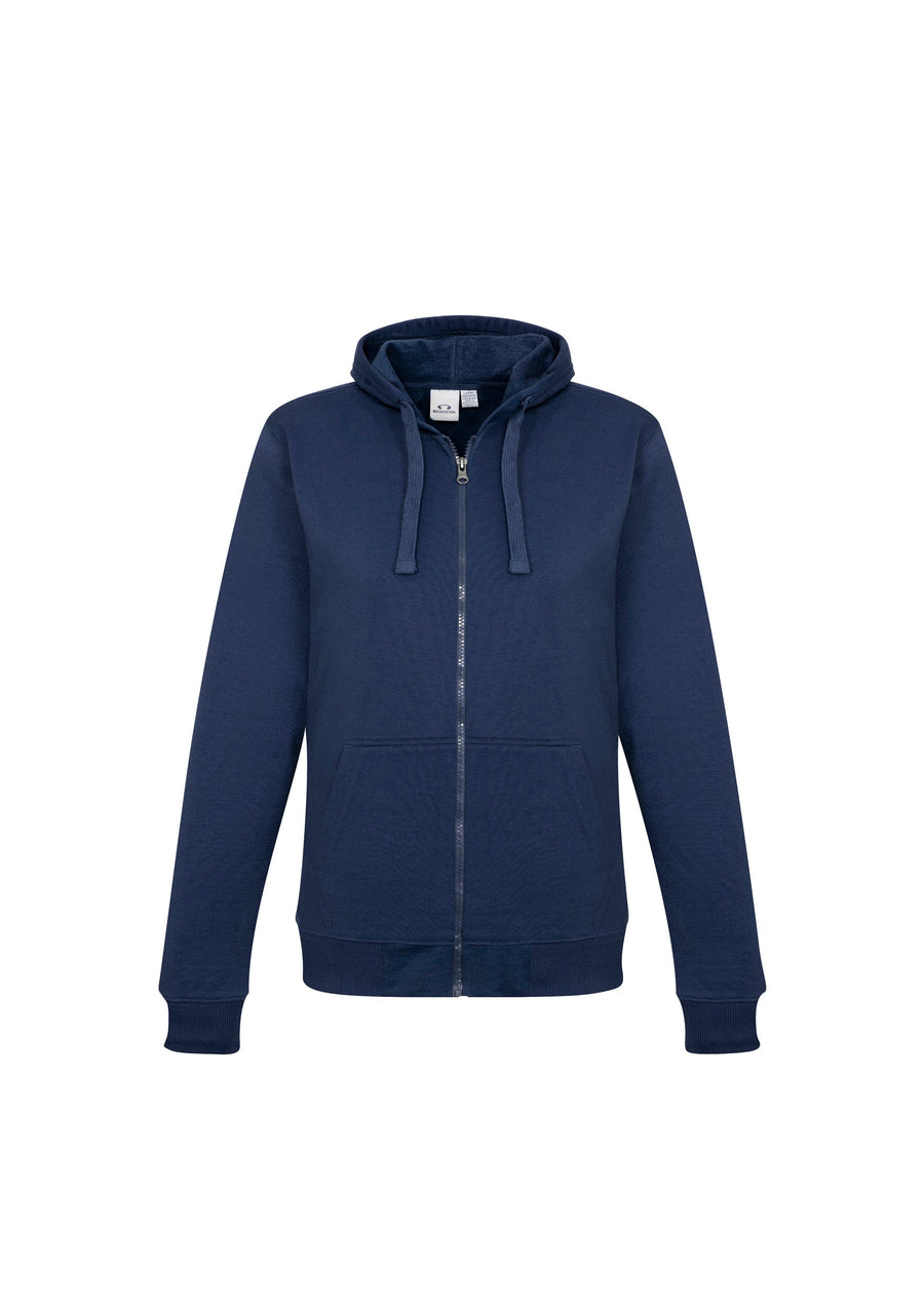 Ladies Crew Zip Hoodie